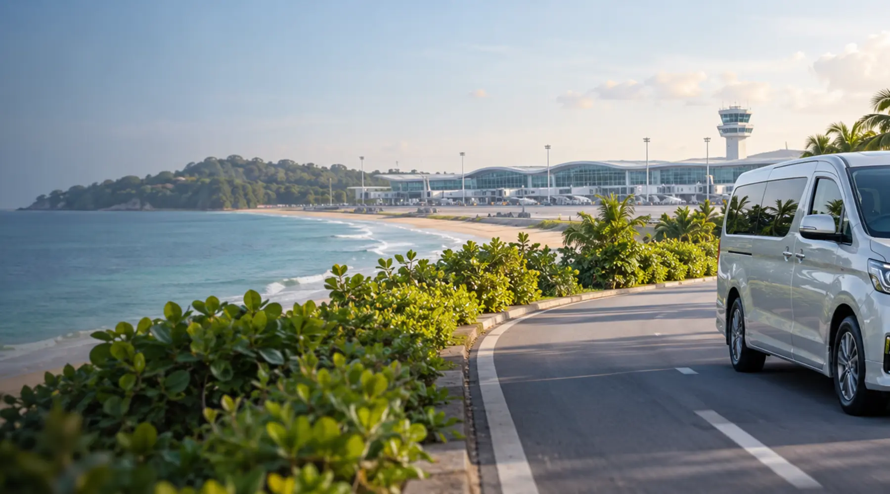 Private minivan near Phuket International Airport